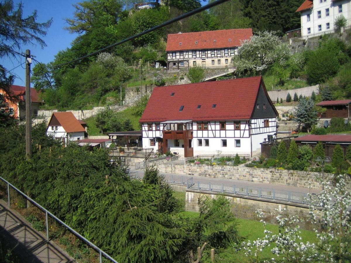Ferienwohnung Am Gruenbach Rathen Εξωτερικό φωτογραφία