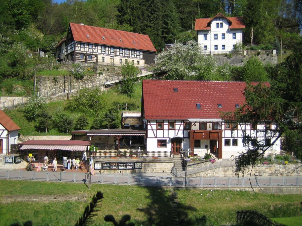 Ferienwohnung Am Gruenbach Rathen Εξωτερικό φωτογραφία